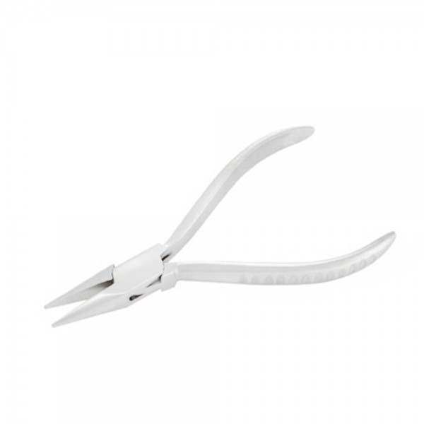 WATCH MAKING CHAIN NOSE PLIERS GROOVE HANDLE 130MM