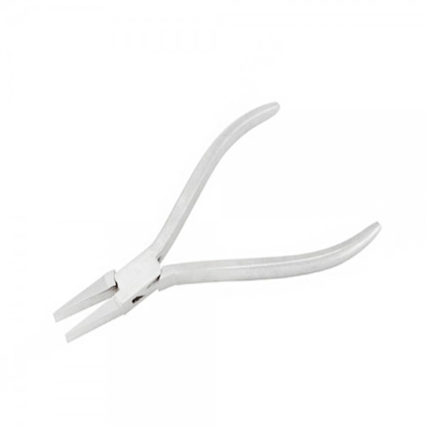 FLAT NOSE PLIERS 120MM PLAIN HANDLE