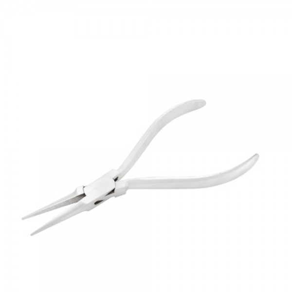 LONG CHAIN NOSE PLIERS 140MM PLAIN HANDLE