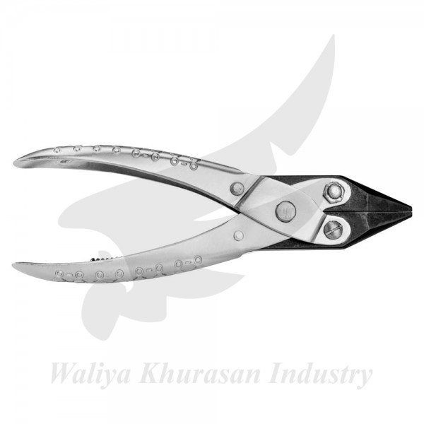 CHAIN-NOSE PARALLEL PLIERS WITH SPRING