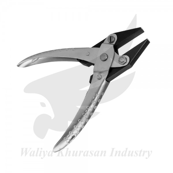 HALF ROUND AND FLAT NOSE PARALLEL ACTION PLIERS W/ SPRINGS