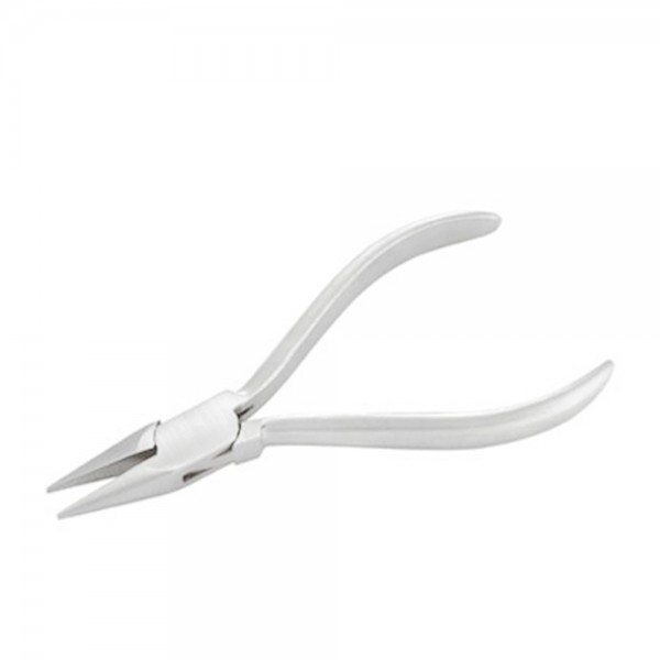 WATCHMAKING CHAIN NOSE PLIERS PLAIN HANDLE 130MM