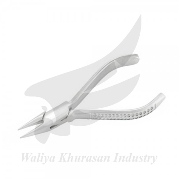 OPTICIAN CHAIN NOSE PLIERS FANCY HANDLE 150MM