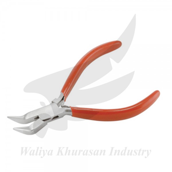 BENT CHAIN NOSE PLIERS 130MM