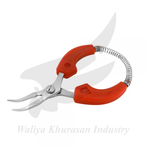 EASY HOLDING BENT NOSE PLIERS 115MM