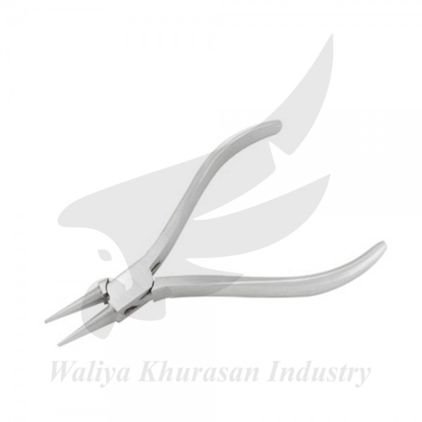 ROUND NOSE PLIERS 120MM PLAIN HANDLE