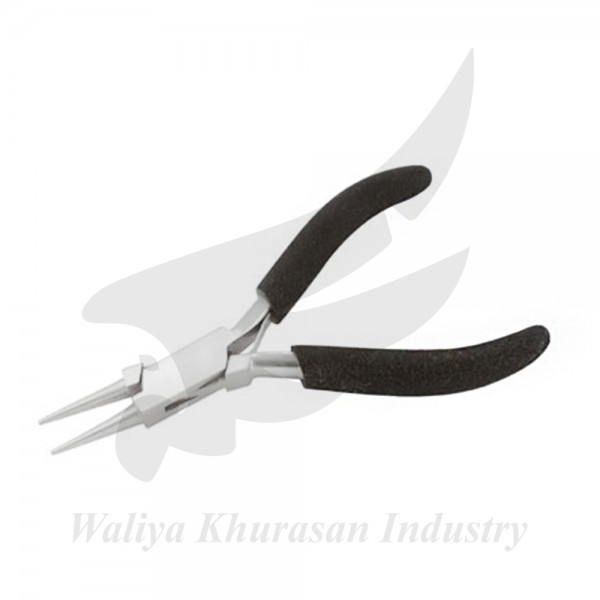ROUND NOSE PLIERS 130MM FOAM HANDLE