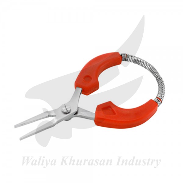 EASY HOLDING FLAT NOSE PLIERS 115MM