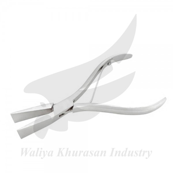 FLAT DUCKBILL PLIERS 150MM