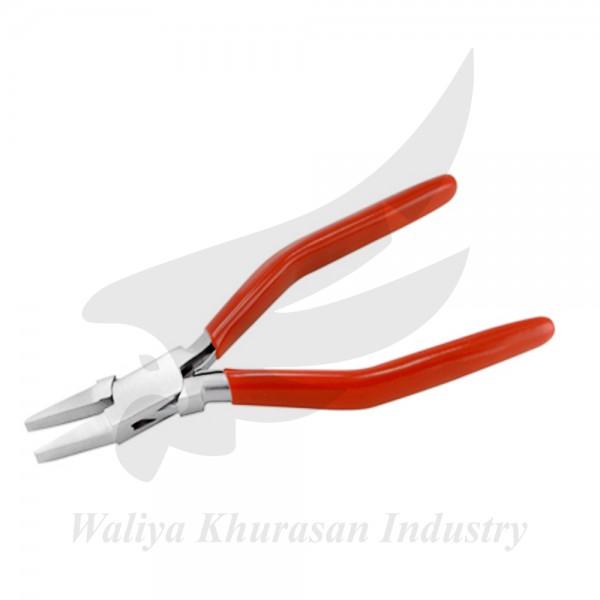 FLAT NOSE PLIERS LONG HANDLE 160MM