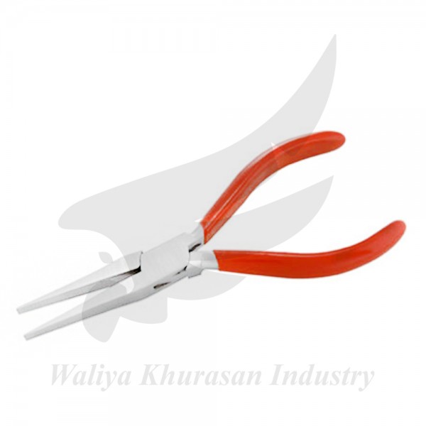 LONG FLAT NOSE PLIERS 165MM 4MM JAW