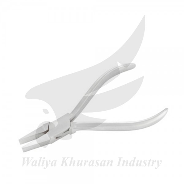 WATCHMAKING FLAT NOSE PLIERS PLAIN HANDLE 130MM