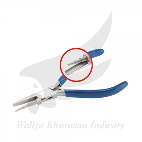 WIRE LOOPING PLIERS CONCAVE LOWER JAW 140MM