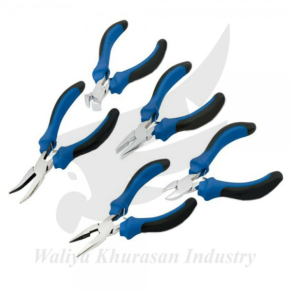 5 PIECE SOFT GRIP MINI PLIERS SET