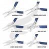 6 PIECE JEWELER PLIERS TOOL