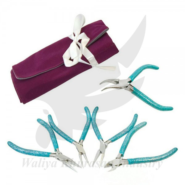 GLITTER FIVE-PIECE PLIERS KIT SET