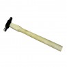 BALL PEIN HAMMER WITH DOUBLE-SIDED DOMED HEAD - 2 OZ