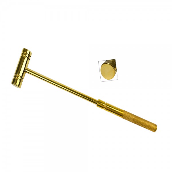 9 INCHES ALL BRASS HAMMER