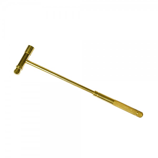 INTERCHANGEABLE BRASS HAMMER WITH BRASS NYLON AND FIBER HEADS