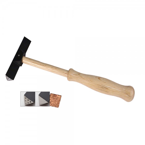 WUBBERS ARTISANS MARK TRIANGLE INNER TEXTURE HAMMER
