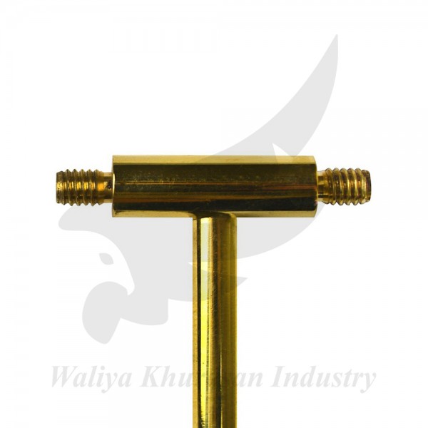 INTERCHANGEABLE BRASS HAMMER WITH BRASS NYLON AND FIBER HEADS