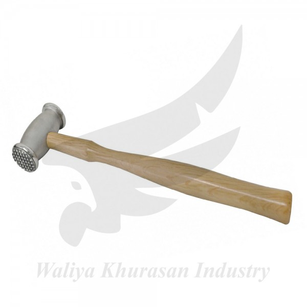 280 GRAM TEXTURING HAMMER WITH CROSSHATCH AND SMALL BULLS EYE