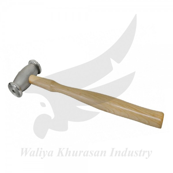 280 GRAM TEXTURING HAMMER WITH CROSSHATCH AND SMALL BULLS EYE