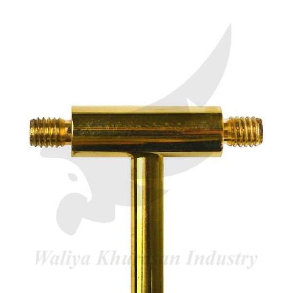 INTERCHANGEABLE BRASS HAMMER WITH BRASS NYLON AND FIBER HEADS