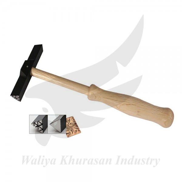 WUBBERS ARTISANS MARK TRIANGLE OUTER TEXTURE HAMMER