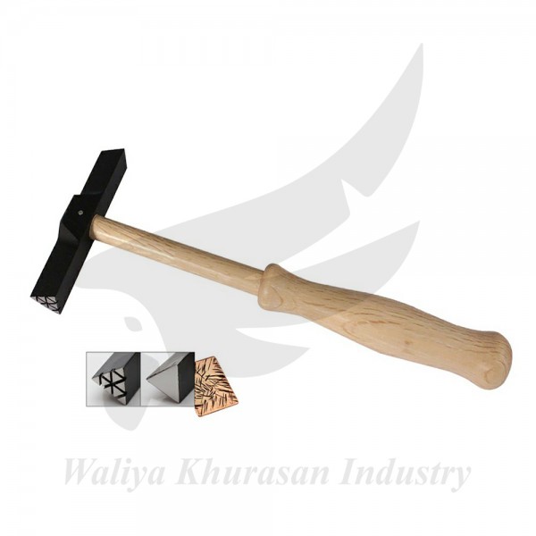 WUBBERS ARTISANS MARK TRIANGLE OUTER TEXTURE HAMMER