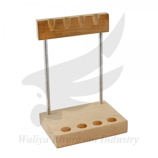 4 PIECE MINI SWISS STYLE HAMMER SET WITH HAMMER STAND