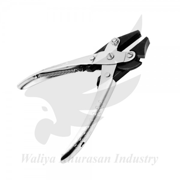 PARALLEL ACTION CUTTING PLIER WITH SERRATED JAWS