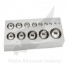 JEWELLERY FLAT DAPPING BLOCK PLATE 14 HOLES