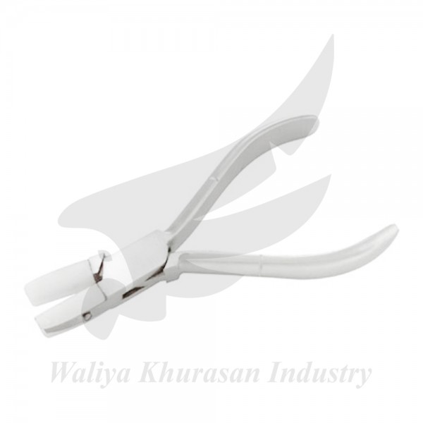 OPTICIAN FLAT NYLON JAW PLIERS