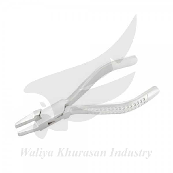 OPTICIAN FLAT PLIERS FANCY HANDLE 150MM