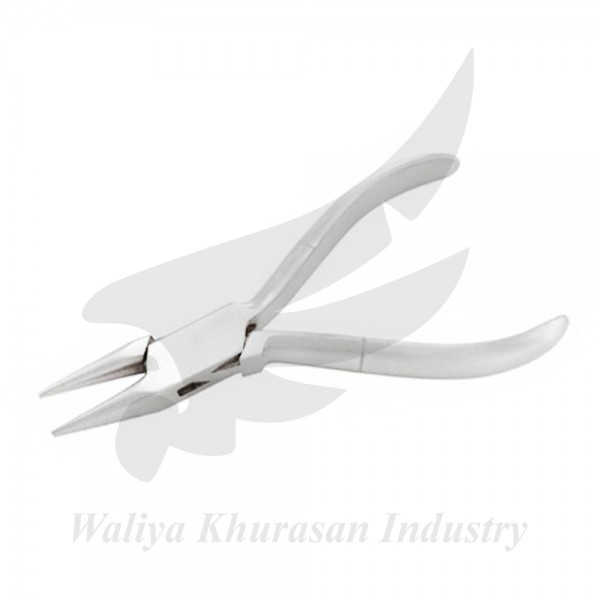 OPTICIAN PLIERS ROUND PLAIN HANDLE