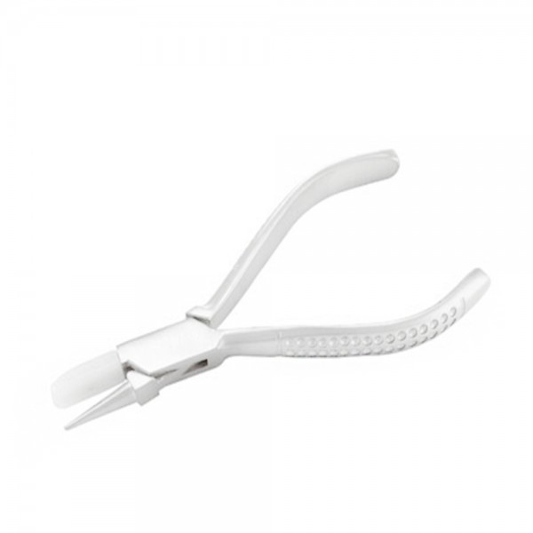 OPTICIAN FLAT AND ROUND NYLON JAW PLIERS 150MM FANCY HANDLE