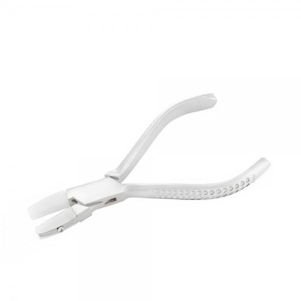 OPTICIAN NYLON JAW FLAT PLIERS 150MM FANCY HANDLE