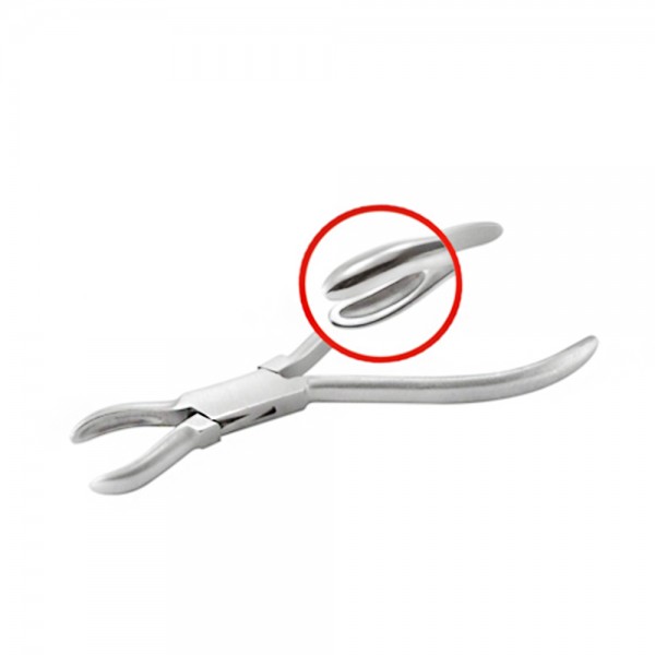 RING HOLDING PLIERS 140MM PLAIN HANDLE