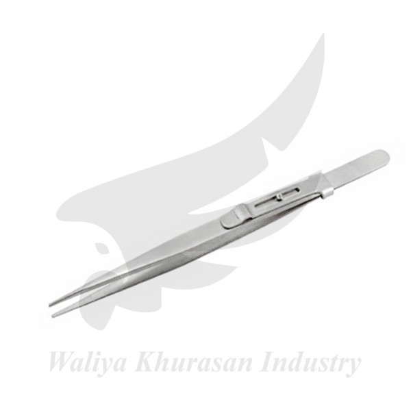 DIAMOND TWEEZERS WITH LOCK 160MM