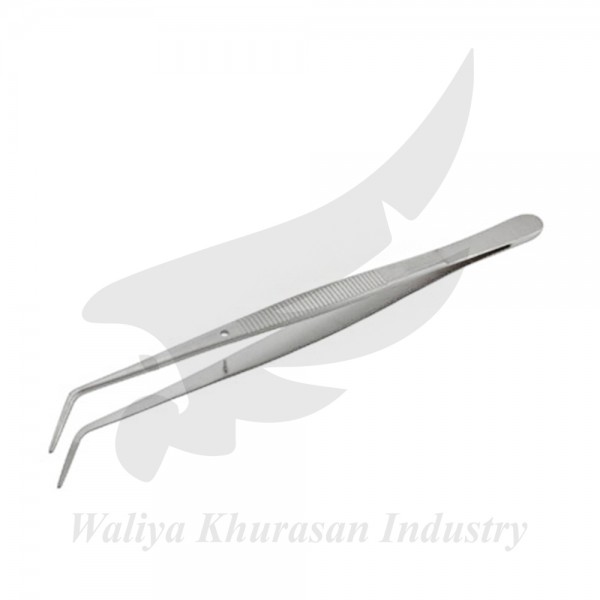 MARIAM TWEEZERS CURVED 160MM