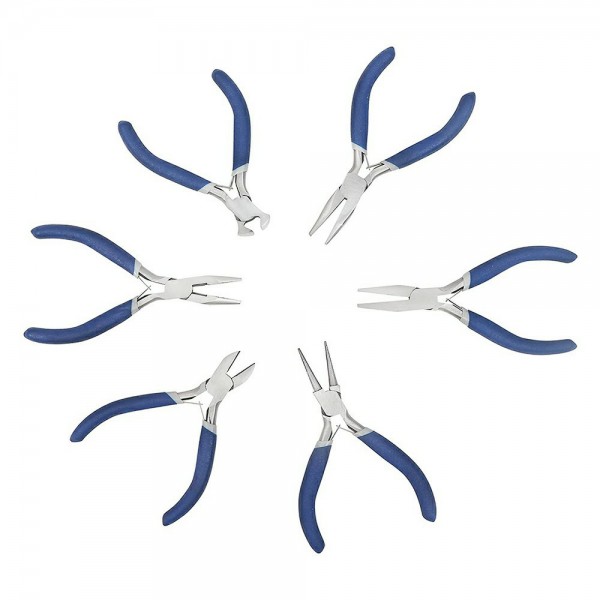 6 PIECE JEWELER PLIERS TOOL