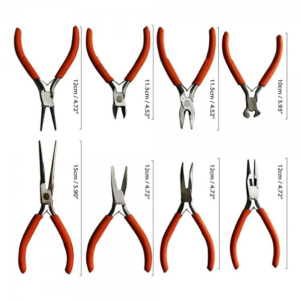 8 PCS SET OF PLIER TOOLS
