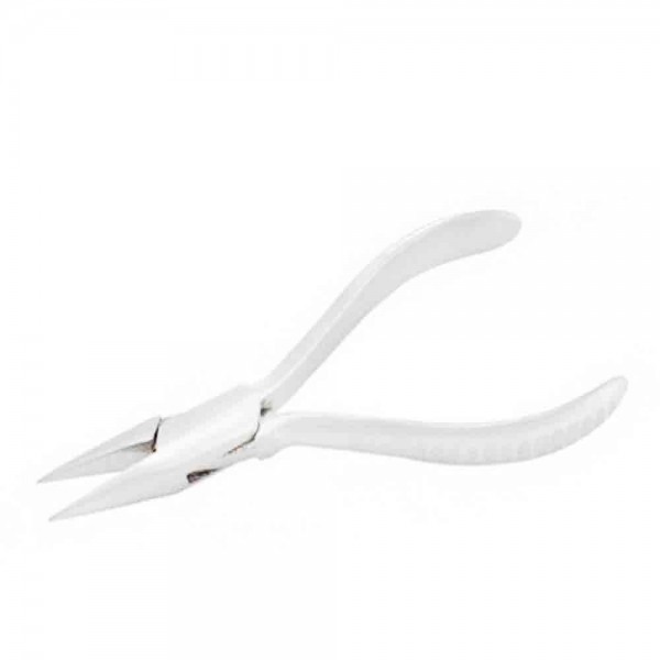 OPTICIAN PLIERS CHAIN NOSE GROOVE HANDLE 140MM