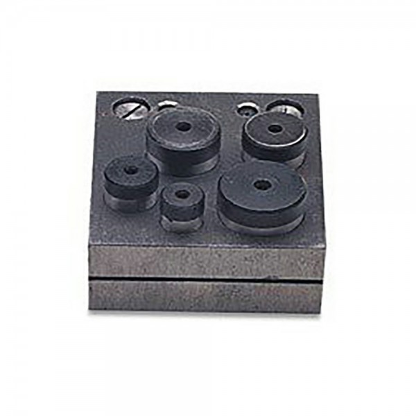 DISC CUTTER 7PC SET JEWELERS METALWORKING PUNCH TOOL