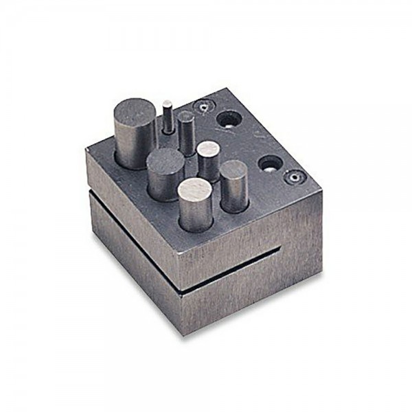 DISC CUTTER 7PC SET JEWELERS METALWORKING PUNCH TOOL