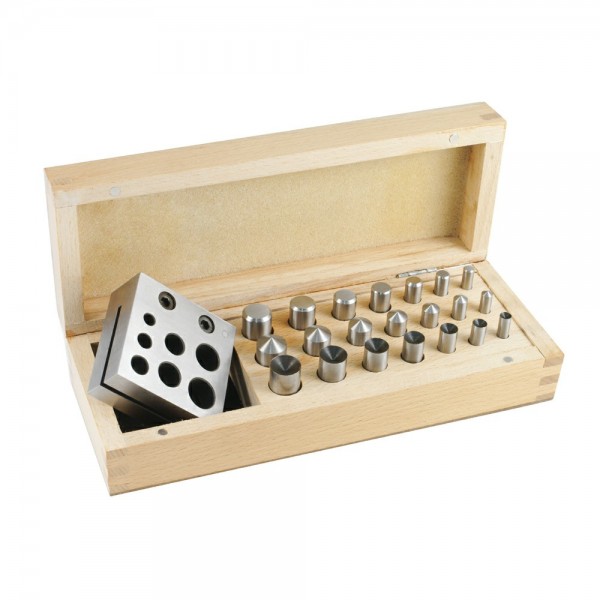 DISC CUTTER WITH CENTERING DIES - 21 PUNCHES