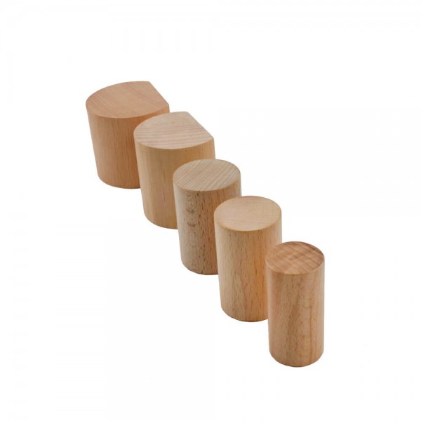 LARGE HARDWOOD BENDING BLOCK 5 PCS SET