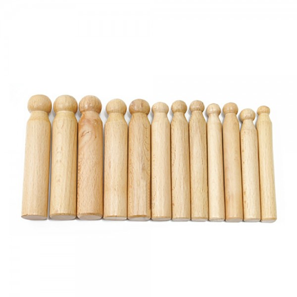 WOOD DAPPING PUNCH SET - 12 PIECES