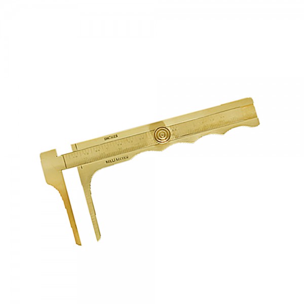 JEWELERS BRASS CALIPER SLIDING GAUGE 